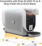 Slider Mat for Ninja Slushie Accessories, Acrylic Sliding Pad Compatible with Ninja Frozen Drink Slushie Machine