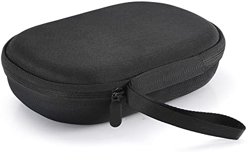 Hard Case for Bose QuietComfort 35 (Series II), QC35, QC25, QC15 Wireless Headphones Accessories. Travel Carrying Storage Bag - Black(Black Lining)