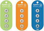 SpinFit CP145 for IEM - M - Patented Silicone Eartips for Replacement, Secure Fit and Supreme Comfort (2 Pairs) (for Nozzle Diameter from 5-6mm)