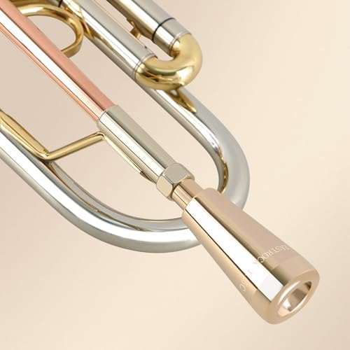 EASTROCK Trumpet Mouthpiece1.5C Trumpet Mouthpiece Brass Heavy Bullet Shape Instrument Accessories GOLD