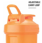 BlenderBottle Classic V2 Shaker Bottle Perfect for Protein Shakes and Pre Workout, 20oz, Full Color Purple