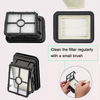 6 Pack Replacement Parts for bissell CrossWave Pet Pro 2306A & CrossWave 1785 Series 3888A Vacuum Cleaner, 3 Pack 2460 Brush Rolls,3 Pack 1866 Filters,Compare to Part 1613568&161-3568,1608684