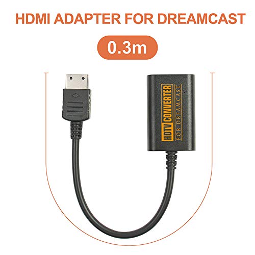 HDMI Converter for Sega Dreamcast HDMI Adapter Cable for Dreamcast Retro Video Game Console