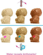 Barbie Doll & Pets Set, Blonde with Mommy Dog, 3 Newborn Puppies with Color-Change Feature & Pet Accessories