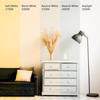 Amazon Basics A19 LED Light Bulb, 60 Watt Equivalent, Energy Efficient 12W, E26 Standard Base, Soft White 2700K, Dimmable, 10,000 Hour Lifetime , 6-Pack