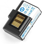 CBQ 3400mAh Upgrade Battery for Zebra Mobile Printer ZQ610 QLN320 QLN220(HC) ZQ500 ZQ510 ZQ520 ZQ521 ZQ620 ZR628 ZR638 ZQ658 ZQ668 Printers Replacement Battery,Lithium Ion.