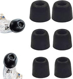 Replacement Memory Foam Tips Foam Sleeves Earbuds for Shure SE215, SE112, SE315, SE425, SE530, SE535 & Klipsch Westone Earphones, [Noise Cancelling] 6PCS 3Pairs S/M/L
