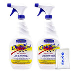 Number 1 in Service Orange Guard Home Pest Control Spray, Natural Organic Bug Repellent & Killer for Ants Roaches Fleas Water Based Indoor, Outdoor, Number 1 in Service Tissue Pack, 32 Fl Oz, 2 Pack
