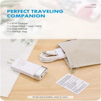 45W 60W Mini Charger Compatible with Mac Book Air 11/13 inch, Magnetic 1st-Gen L Type Connector, Portable Travel Replacement USB Adapter A1374 A1244 A1370 A1369 A1377 A1237 (Before Mid 2012)
