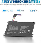 B31N1912 C31N1912 Laptop Battery Replacement for ASUS VivoBook 14 15 E410 E510 L410 L510 E410M E410MA L410MA E410KA E510M E510MA E510KA 11.55V 42Wh