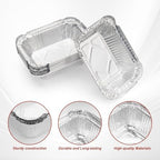 Grill Drip Pan for Nexgrill Replacement 720-0888N, Grease Pan/Box for Nexgrill 4 Burner 720-0830H Gas Grill,Grease Catcher for Cuisinart CGG-8500 with5pack Aluminum Foil Liner