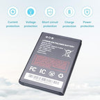 MF01 Lithium ion Battery - Replacement Battery for MF01 for AT&T Turbo Hotspot 2 (CT2MH507) High Capacity Lithium ion Battery 3000mAh