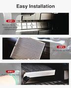 Puroma 2 Pack Cabin Air Filter with Activated Charcoal Layer Replacement for CP182, CF11182, Honda Civic, Clarity, CR-V, CR-Z, HR-V, Fit, Insight, Odyssey, Acura MDX, RDX, TLX, INTEGRA
