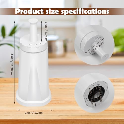 VIEWALL 4 Packs Replacement Claroswiss Water Filter for Breville Barista Touch Espresso Machine BES880,Oracle Touch BES990,Oracle BES980,Dual Boiler BES920,Barista Touch Impress BES881,BES008WHT0NUC1