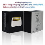 1 Pack Pro Shaver Replacement Foil and Cutters Compatible with andis No.17150/17155/17200 Shaver ProFoil Lithium Replacement" Golden