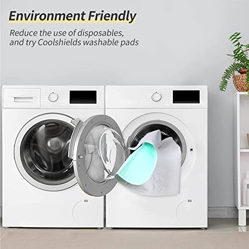 CoolShields Waterproof Bed Pads, Incontinence Waterproof Mattress Pads for Elderly & Adults, Bed Pads Washable Waterproof for Kids, Waterproof Mattress Protectors for Bed - 34" x 52" (3 Pack)