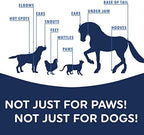 Musher's Secret Dog Paw Wax 60 g (2.1 oz) - Moisturizing Dog Paw Balm that Creates an Invisible Barrier That Protects and Heals Dry Cracked Paws - All-Natural with Vitamin E and Food-Grade Ingredients
