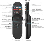 Replacement for VIZIO Smart TV Voice Remote Control XRT270 for VIZIO D/P/M/V-Series FHD 4K Quantum Pro Smartcast TVs