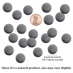 SunGrow Shrimp Tourmaline Balls for Aquarium, 0.4” Calcium-Rich Balls, Shrimp Tank Accessories, Successful Shedding, Impart Vibrance, 20 Balls per Pack