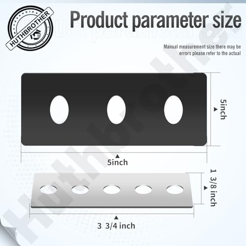 Snow Blower Impeller Modification Kit - 1/4" 3-Blade Universal, for Modifies 2-Stage Machine (3)