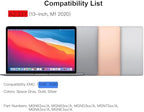 (Silver) for MacBook Air A2337 (13in, M1, 2020) EMC 3598 Retina Resolution 2560 * 1600 Full CFCC Display Assembly LED LCD Screen Replacement A+++