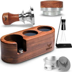 Breville Espresso Machine Accessories Set 54mm Tamping Station, Wdt, Dosing Funnel,Tamper, Puck Screen and Distribution Tool