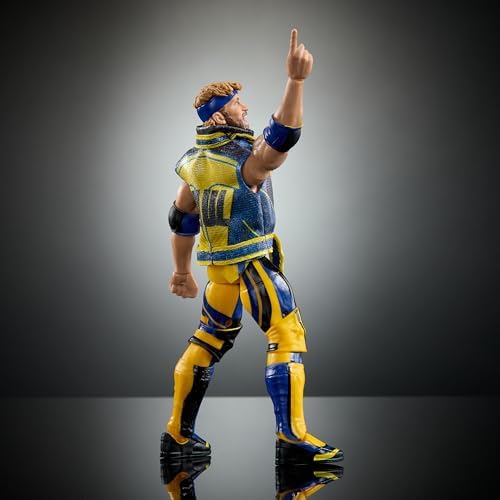 Mattel WWE Elite Collection Top Picks Action Figure & Accessories Set, Logan Paul 6-inch Collectible with Swappable Hands, Ring Gear & 25 Articulation Points