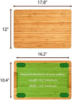 Umilife Cutting board Compatible with Ninja Foodi SP101 SP201 SP301 SP351 DCT401 DCT402 Air Fryer Oven, Accessories for Countertop Convection Toaster Oven, Creates Storage Space, Protects Cabinets