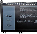 33YDH Replacement Battery Compatible with Dell (G3 G5 G7) 15 3579 5587 7588/17 3779,Ins 15-7577,15GD 15PD 15PR 17PD,Inspiron 15 7577/17 7773/17 7778 7779,Latitude 14 15 3490 3580 3590