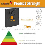 Ant Mag Magnetic Hooks Heavy Duty 140lbs Neodymium Magnet Wall Hooks for Hanging Coats Robes Backpacks Bags Hats Keys Mugs Cups Towels