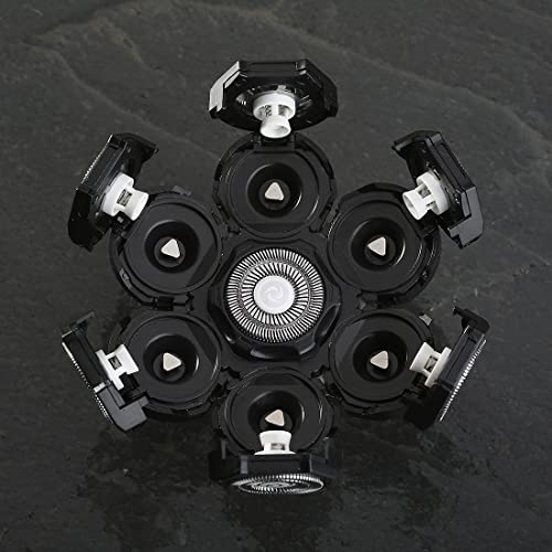 7 Blades for Head Shaver Replacement Heads 7 Heads for Many Main Brands Electric Shaver Razor Bald Men Head Shaver Blades