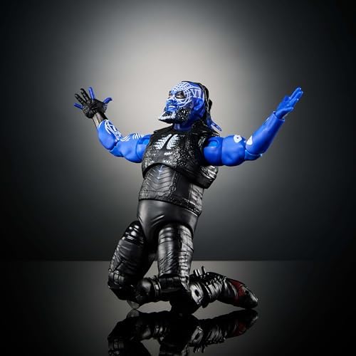 Mattel WWE Ultimate Edition Action Figure & Accessories, 6-inch Bray Wyatt Collectible Set, Swappable Heads & Hands, 30 Articulation Points