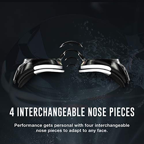 Speedo Women's Swim Goggles Mirrored Vanquisher 2.0, Silver Ice