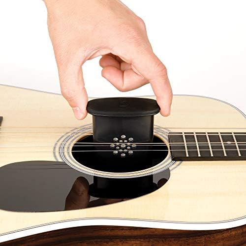 D'Addario Accessories Guitar Humidifier Pro - Acoustic Guitar Soundhole Humidifier with Sponge - Non Drip - Suspends from Strings - Holds 12x Weight in Water