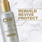 CHI Keratin K-Trix 5 Smoothing Treatment, Hair Serum For Creating Smooth, Frizz-Free Styles That Last, Sulfate, Paraben, & Cruelty-Free, 3.92 Oz