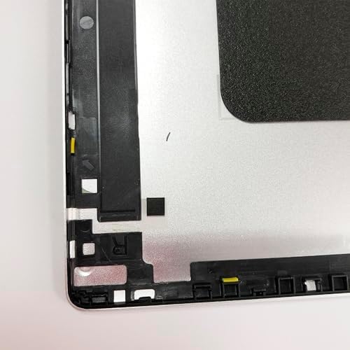 Replacement Laptop LCD Back Cover Top Case Rear Lid and Front Bezel Frame for Dell Inspiron 15 Pro 5510 5515 5518 0CHFVW CHFVW 05WK5X Silver