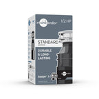 InSinkErator Badger 5 Garbage Disposal with Power Cord, Standard Series 1/2 HP Continuous Feed Food Waste Disposer, Badger 5 W/C, No Size, Black/Gray