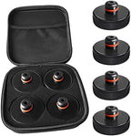 Chirano Lifting Jack Pad for Tesla Model 3/S/X/Y, 4 Pucks with Storage Case, Accessories for Tesla Vehicles 2013 to 2025