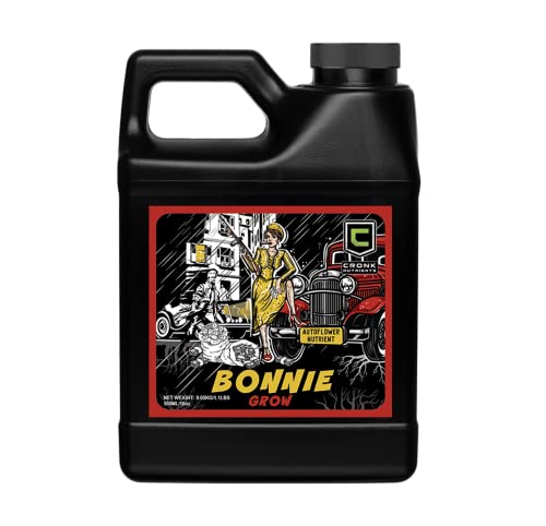 Cronk Nutrients Bonnie & Clyde Autoflower Nutrients Bloom and Grow – Yield Increasing Autoflower Plants Nutrient Kit – Easy to Use Plant Food – Optimal Formula for Optimal Results, 500mL