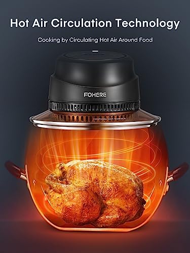 Air Fryer Lid for Instant Pot 6Qt/8Qt, 7 in 1 With LED Touchscreen, Turn Your Pressure Cooker Into Air Fryer in Seconds, Accessories and Recipe Cookbook Included