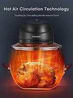 Air Fryer Lid for Instant Pot 6Qt/8Qt, 7 in 1 With LED Touchscreen, Turn Your Pressure Cooker Into Air Fryer in Seconds, Accessories and Recipe Cookbook Included