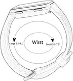 Sport Bands Compatible with Fitbit Versa 2 / Versa/Versa Lite Bands for Women Men,Breathable Sport Replacement Wristbands Small Large