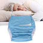 ZJchao Adult Diaper Cover, Waterproof Washable Reusable Adult Elderly Cloth Diapers Adult Pocket Nappy Cover Diapers for Adults Pocket Nappies Adult Diaper Adult Pocket Nappy Cover(Blue)