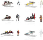 STAR WARS Micro Galaxy Squadron TIE Whisper Mystery Bundle - 5-Inch Vehicle and 2.5-Inch Vehicle with Micro Figure Accessories