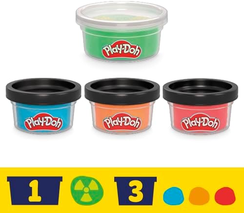 Play-Doh Marvel Hulk Smash & Squish Kids Playset with Bendy Action Figure and Accessories, Imagination Toys for Boys and Girls 4 and Up