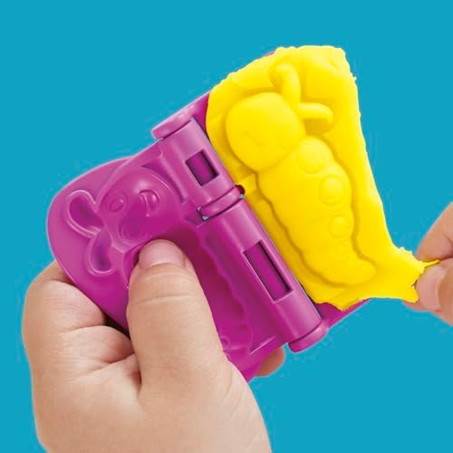 Play-Doh Light & Look Microscope for Kids 3 Years & Up, Electronic Preschool Toys for Girls & Boys, 9 Accessories & 5 Colors