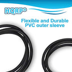 HQRP 9-pin Male to 9-pin Male (M/M) Audio Input Cable Compatible with Bose 302580-1001 Replacement Lifestyle 135 235 48 T10 V20, CineMate 130, SoundTouch 130