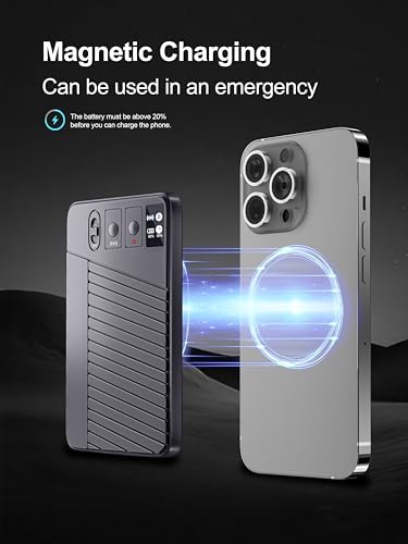 AI Voice Recorder - Record,Transcribe,Charge 3 in 1,Support 107 Languages,Avoid Missing Meeting Highlights,64 GB,ChatGPT Driven AI Summarization,App Control,Mind Mapping,Bluetooth Distance 50ft