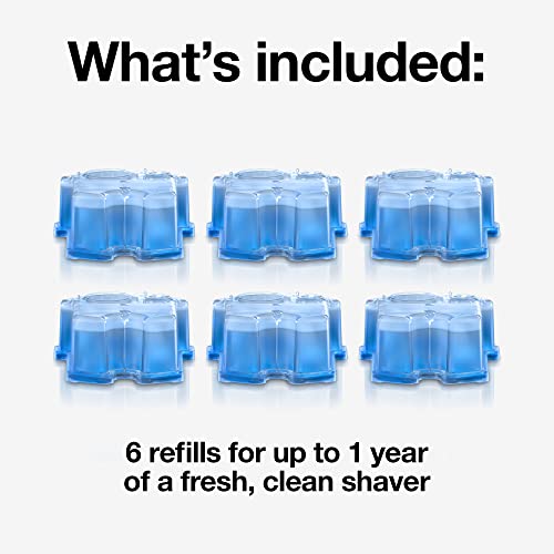 Braun Series 7 70S Electric Shaver Head Replacement Cassette & Braun Clean & Renew Refill Cartridges
