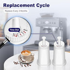 Replacement Water Filter for Breville Espresso Machine Barista Touch BES880, Barista Pro BES878, Oracle Touch BES990, Oracle BES980, Dual Boiler BES920 Bambino ClaroSwiss Sage, 2 Pack